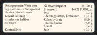 Fenchel in Honig 250g